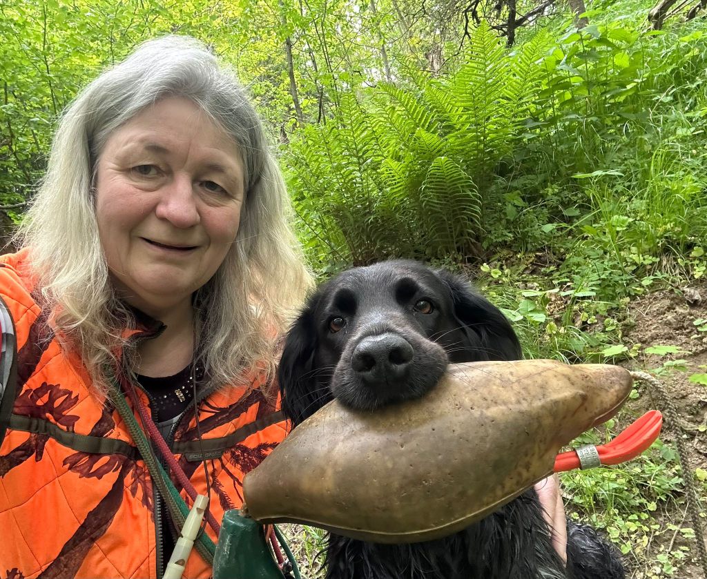 Bella mit Dummyente